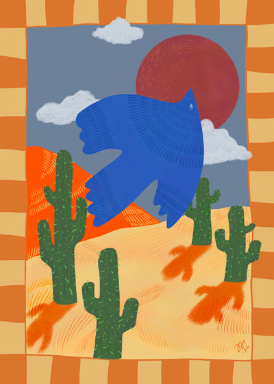 Hvide striber plakat