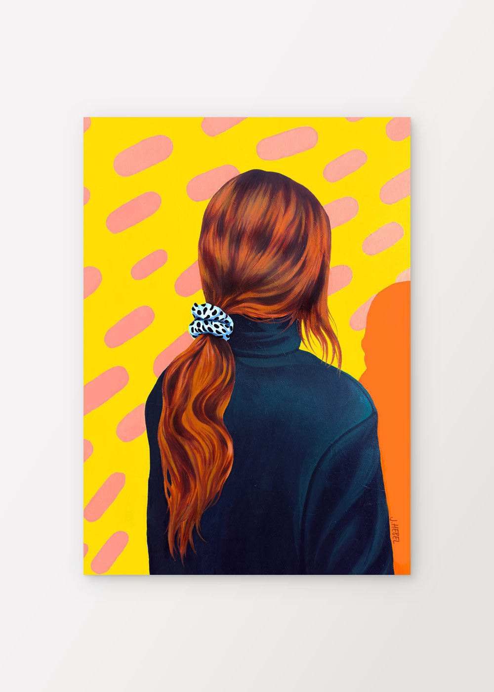 Scrunchie Girl Poster