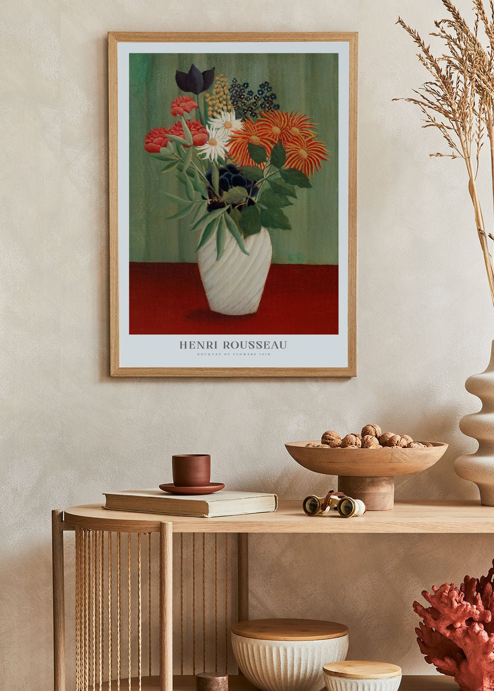Bouquet of Flowers - Henri Rousseau - shop_name