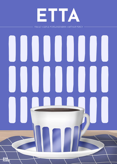 Ein Kaffeetassen-Poster