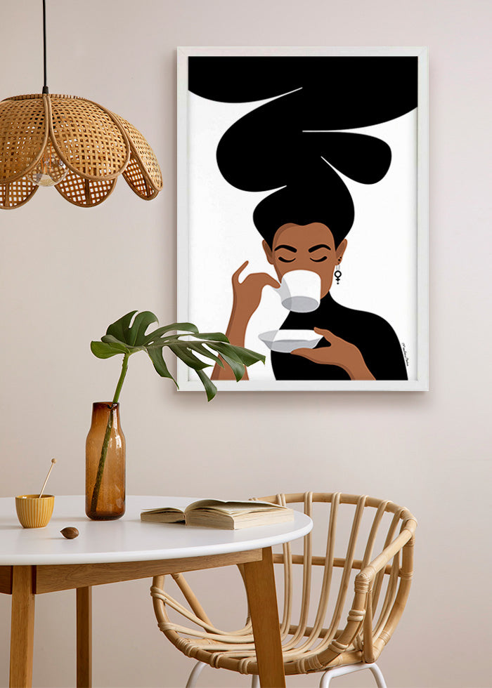 The Coffee Woman -juliste