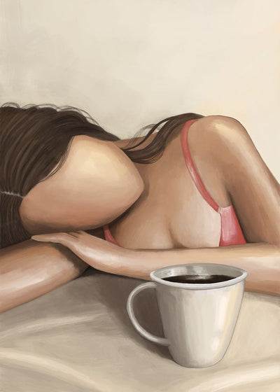 Morgonkaffe I Poster
