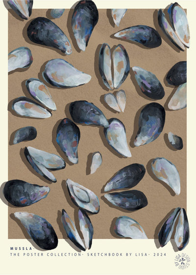 Muscheln Poster