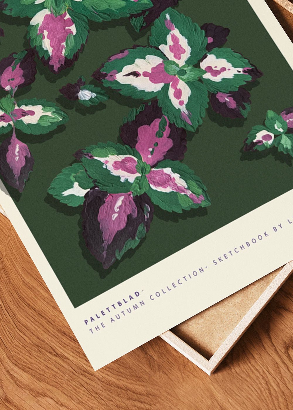 Palettblad Poster - shop_name