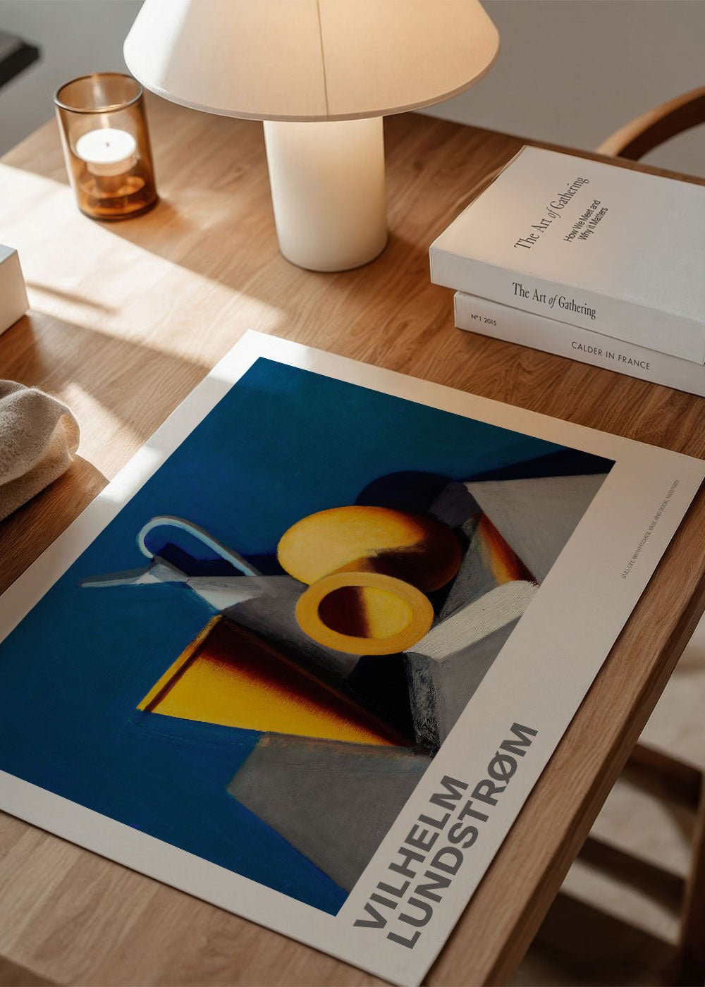 Still life with pitcher, vase and book - shop_name