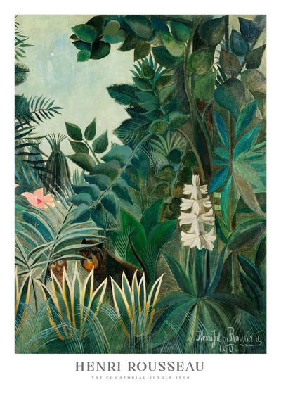 The Equatorial Jungle - Henri Rousseau