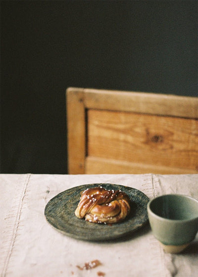 Back from the bakery poster