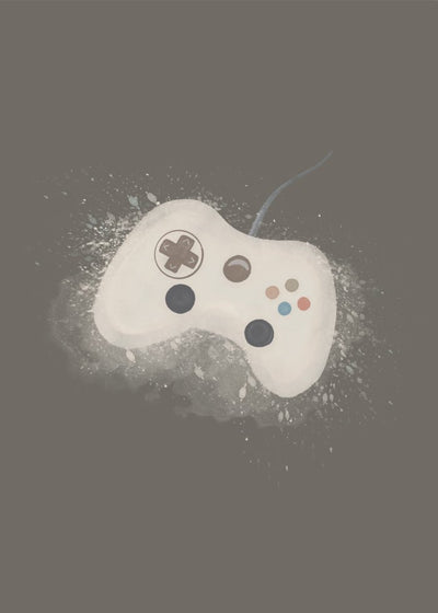 Gamer Splash Poster