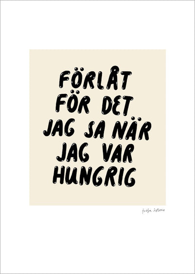 Hungry Poster