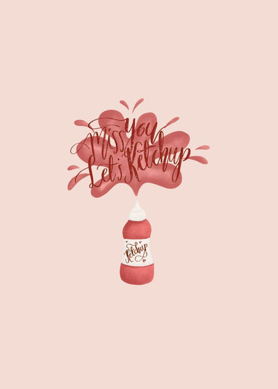 Let´s Ketchup Poster