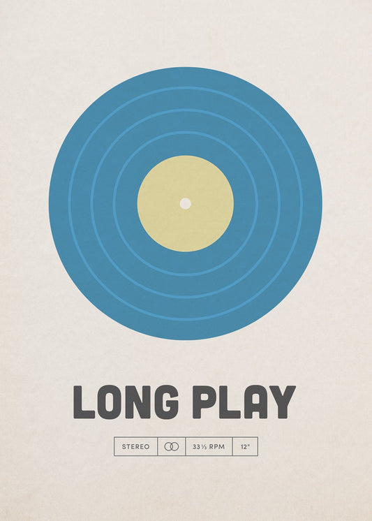 Long Play Poster - #shop_name