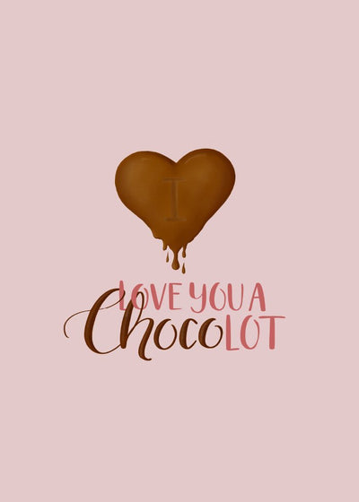 Ich liebe dich ein CHOCOLOT-Poster