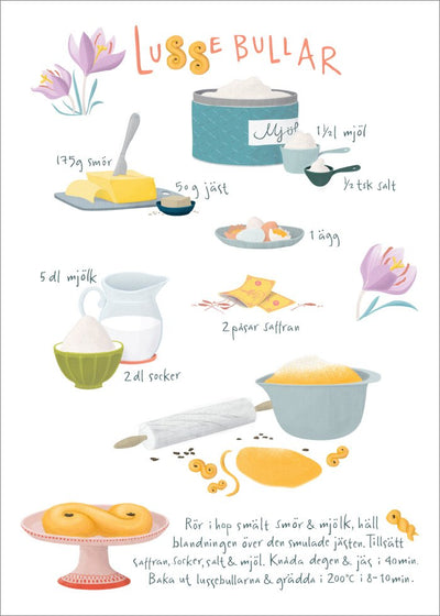 Lussebullar Poster