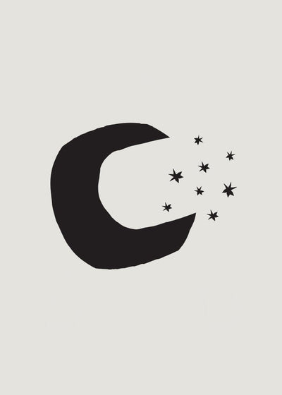 Mond-Plakat
