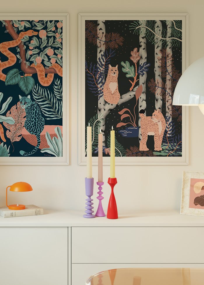 Nordisches Dschungel-Poster