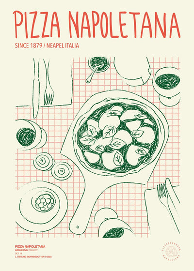 Pizza Napoletana Poster