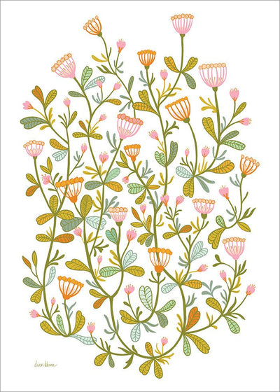 Sommarblommor Poster