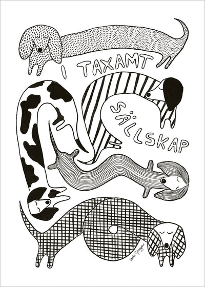 Taxamt Sällskap Poster