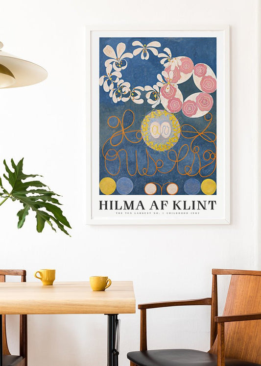 The ten largest No. 1 - Childhood - Hilma af Klint Poster