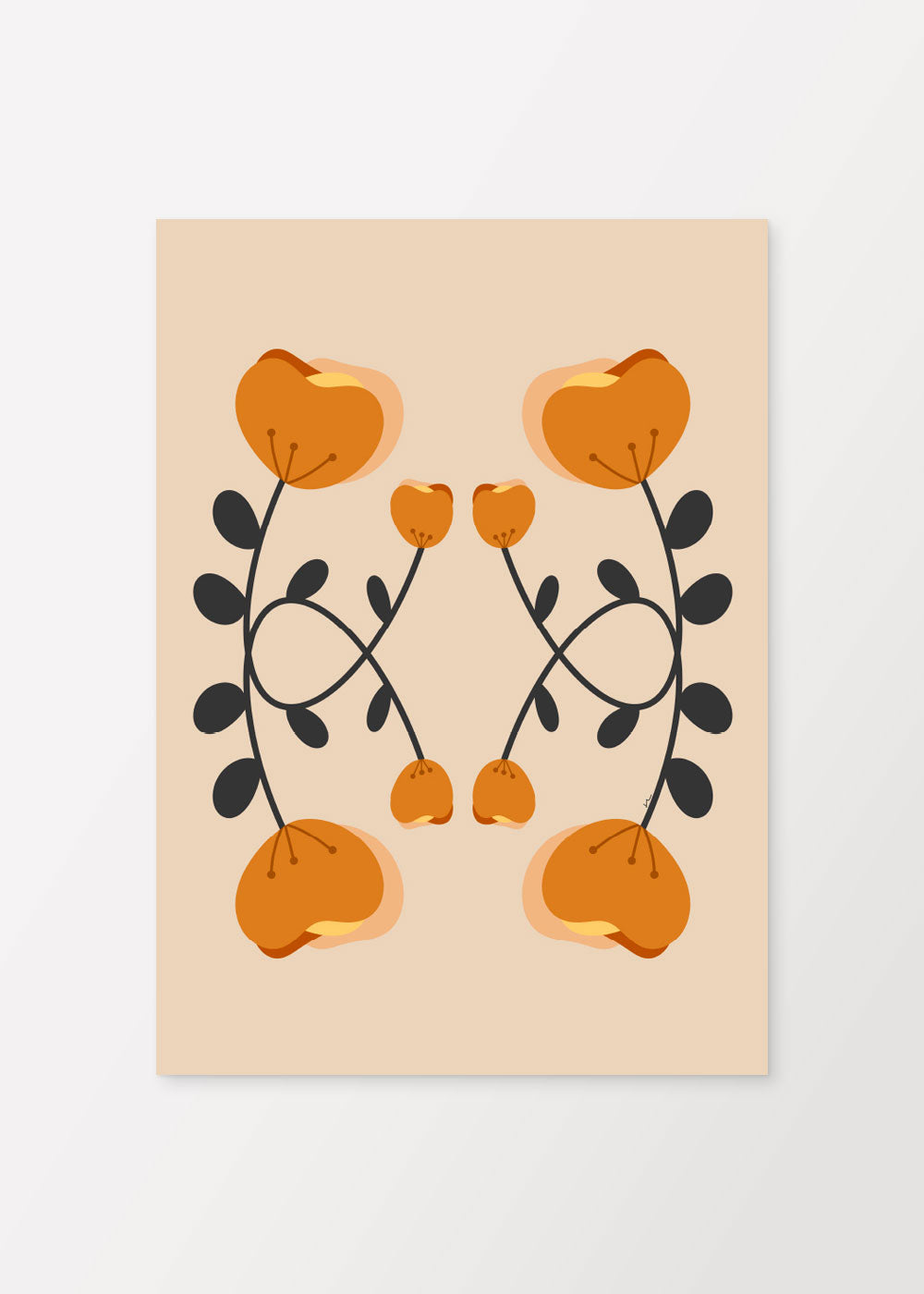 California Poppy Poster