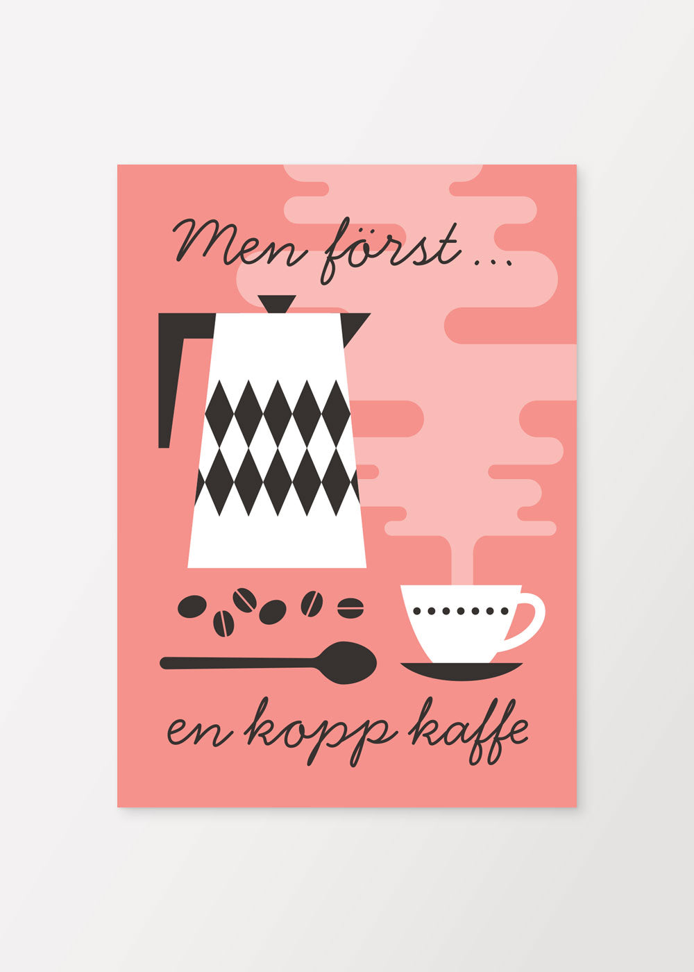 Retro kaffe Poster