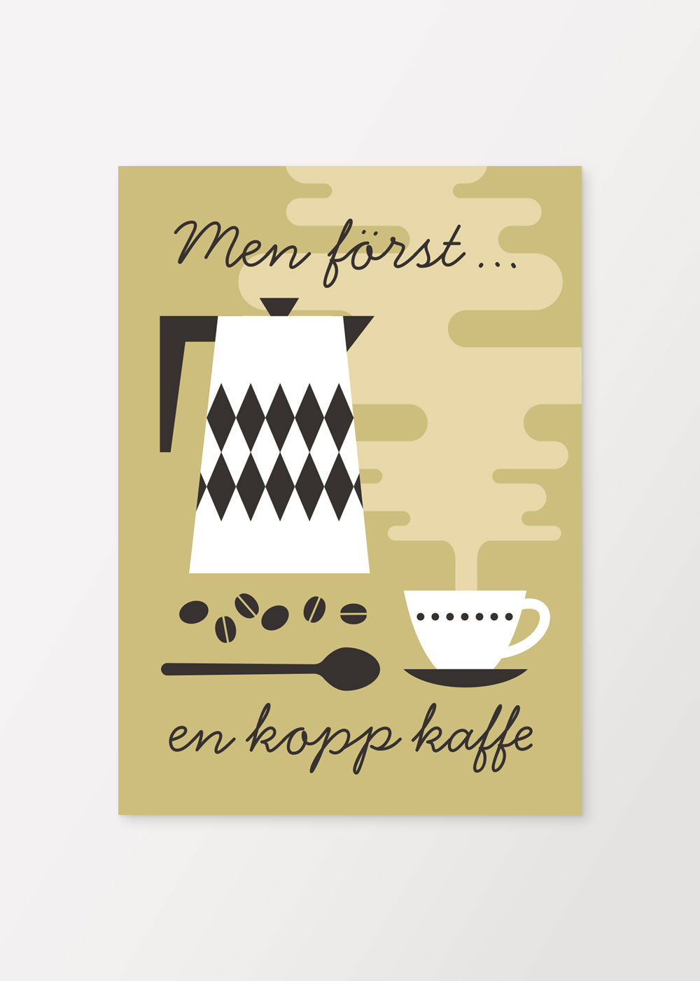 Retro kaffe Poster