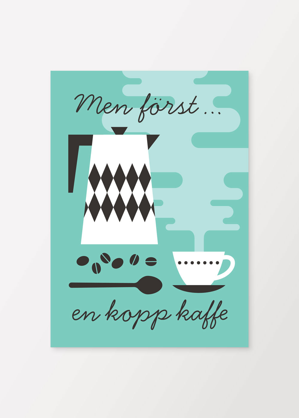 Retro kaffe Poster