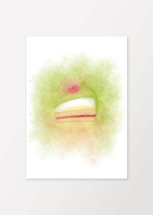 Prinzessin-Kuchen-Poster