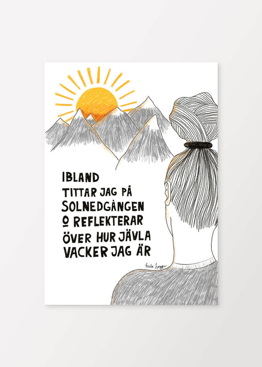 Reflekterar Poster