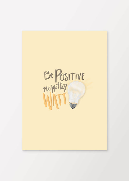 No Matter Watt Poster