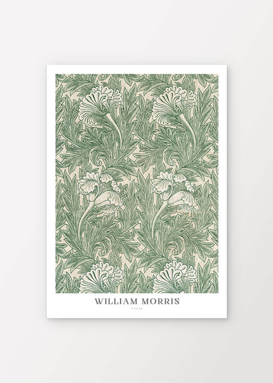Tulip - William Morris Poster