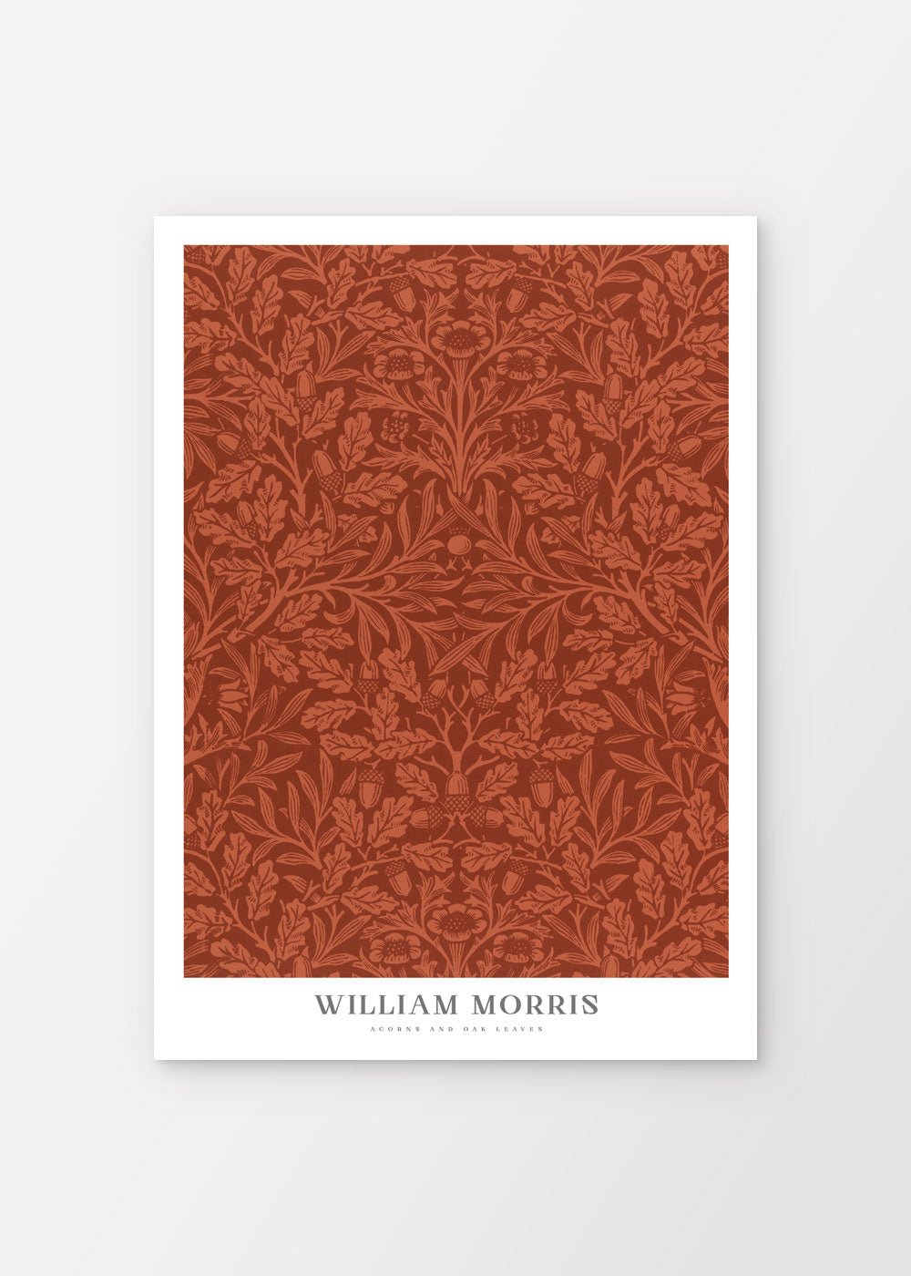 Acorns and Oak Leaves - William Morris Poster - shop_name