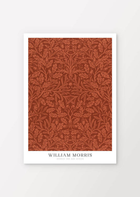 Acorns and Oak Leaves - William Morris Poster - shop_name