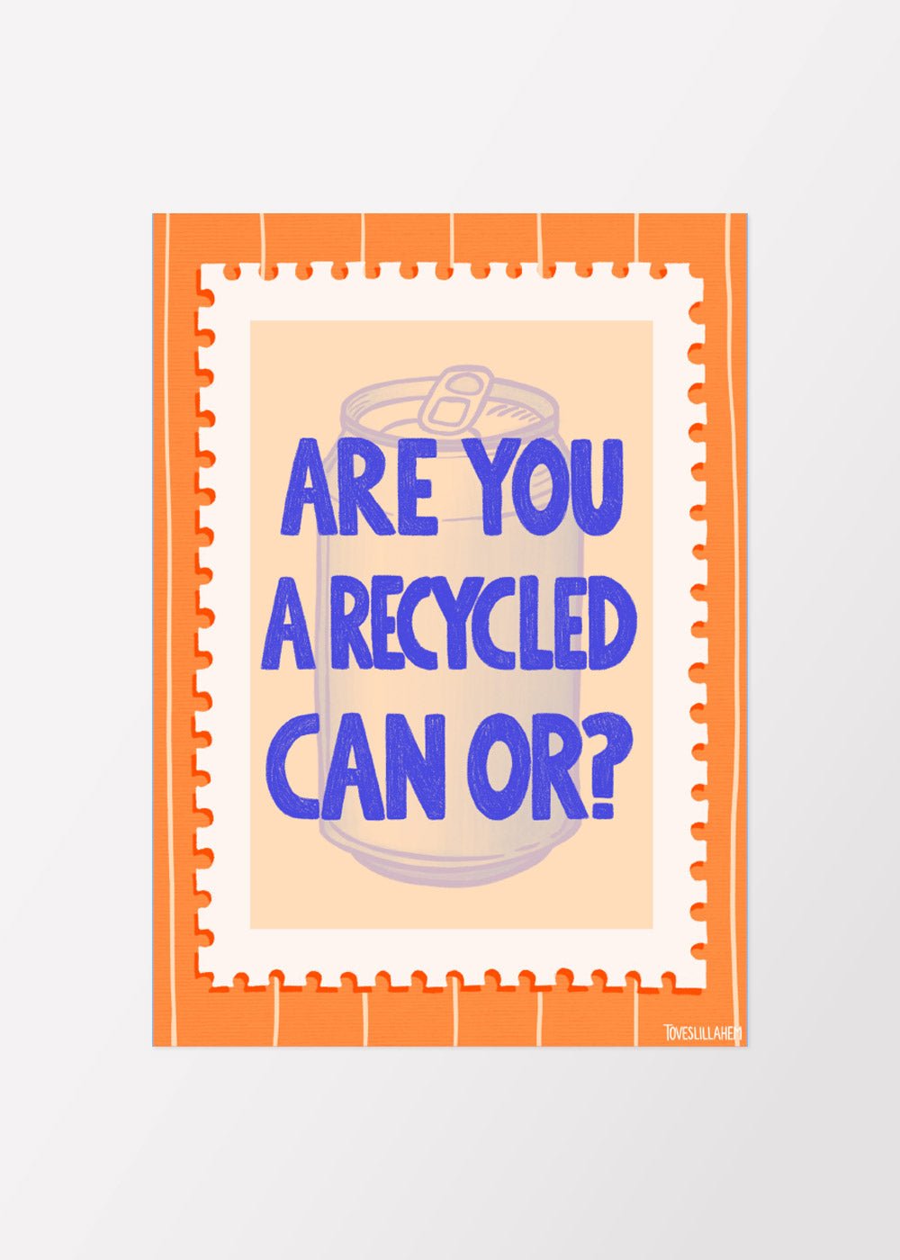 Are you a recycled can or Poster - shop_name