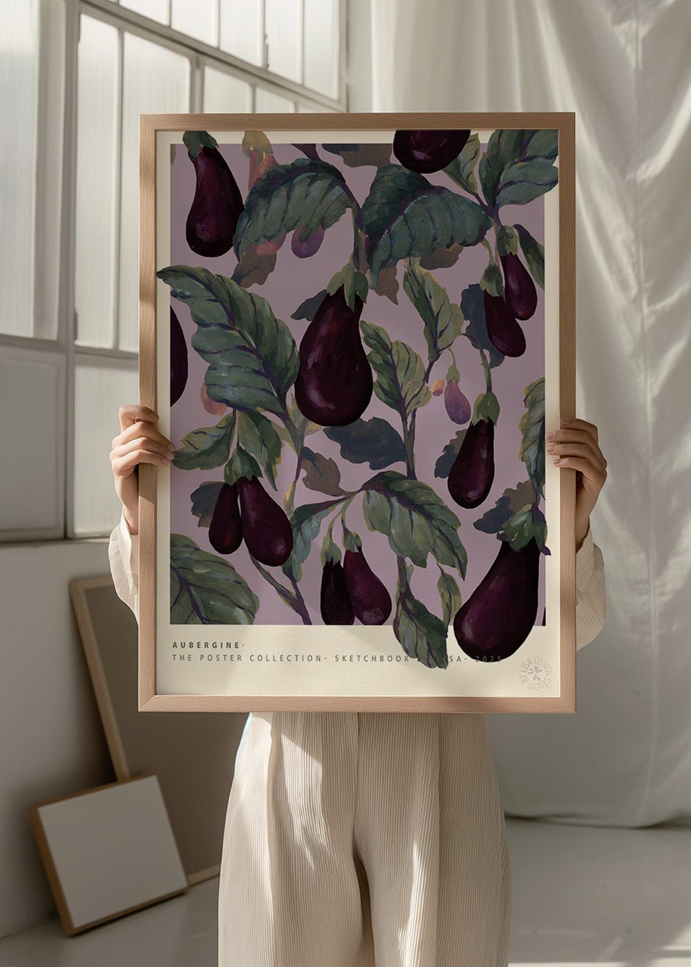 Aubergine Poster - shop_name