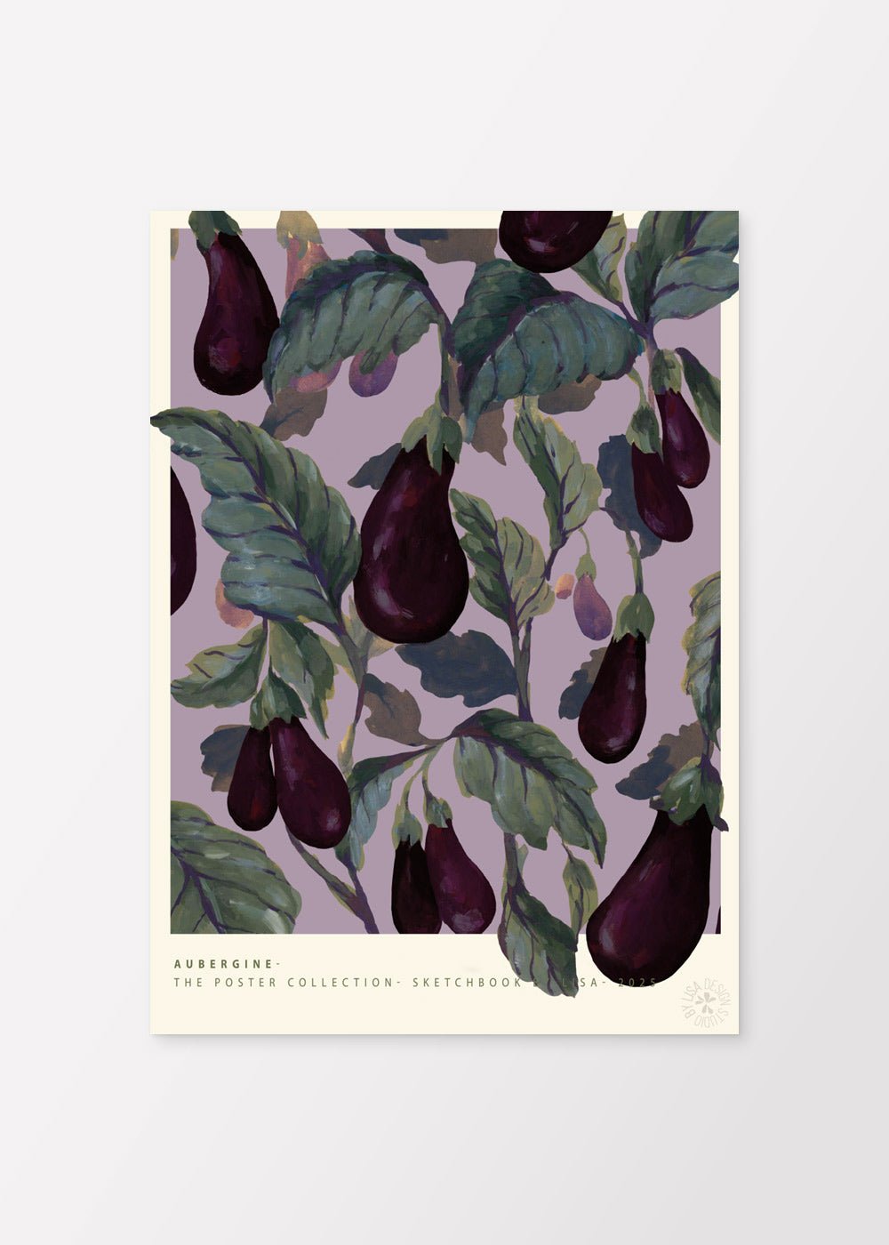 Aubergine Poster - shop_name