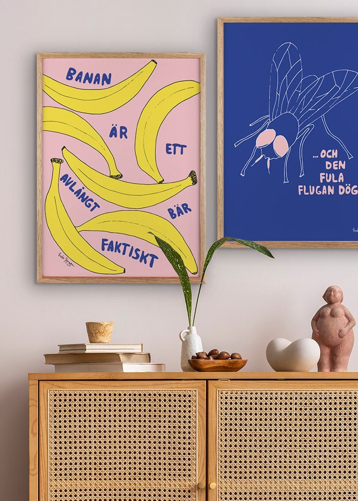 Avlångt Bär Rosa Poster - #shop_name