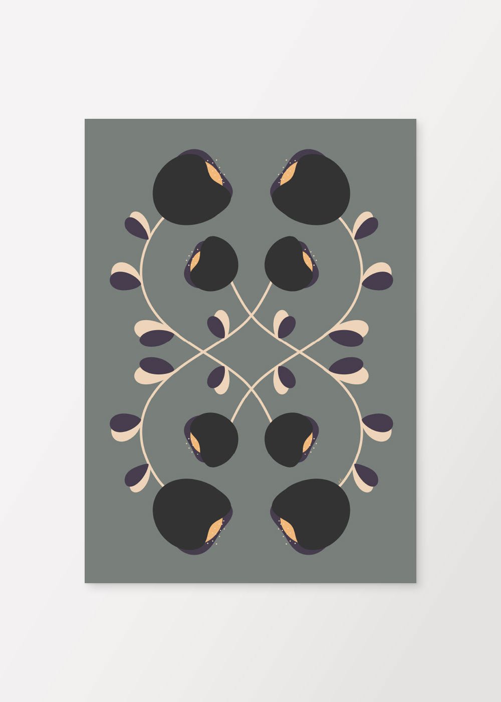 Black Tulip Poster - #shop_name