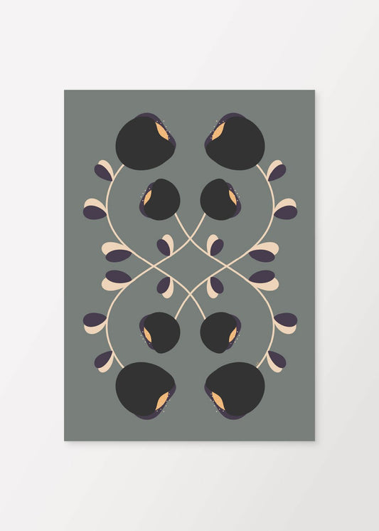 Black Tulip Poster - #shop_name