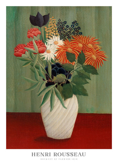 Bouquet of Flowers - Henri Rousseau