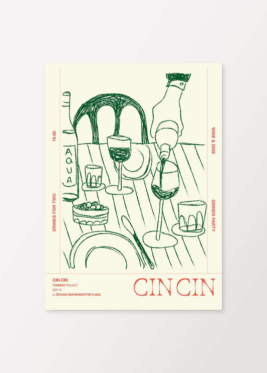 Cin Cin Poster - #shop_name