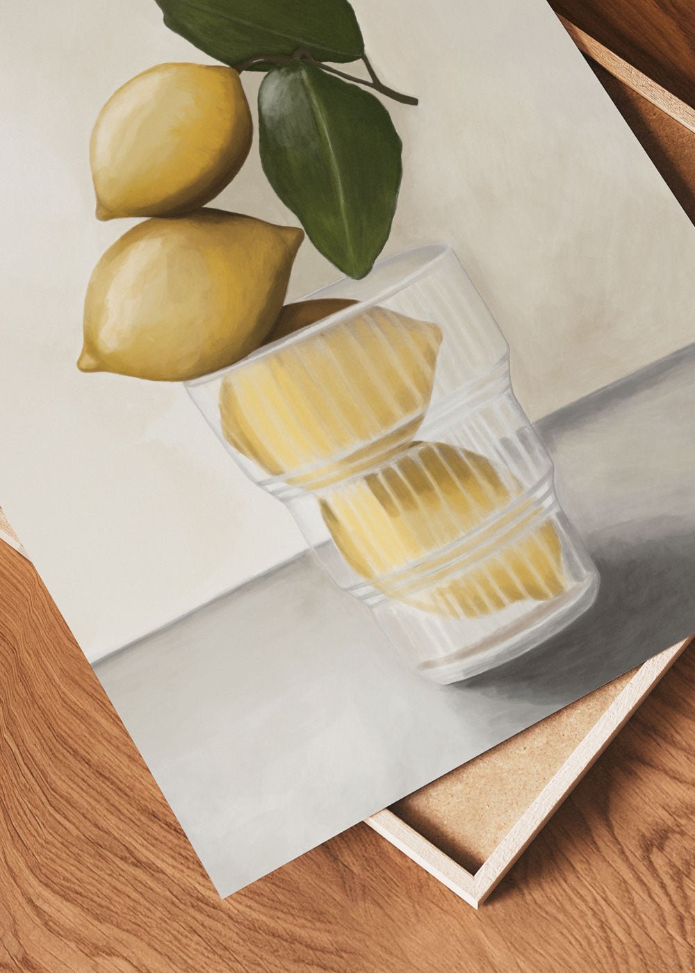 Citroner i vas Poster - shop_name