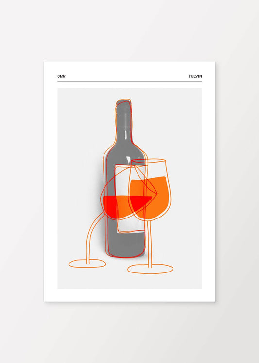 Drycker #1 Rött Vin Poster - #shop_name