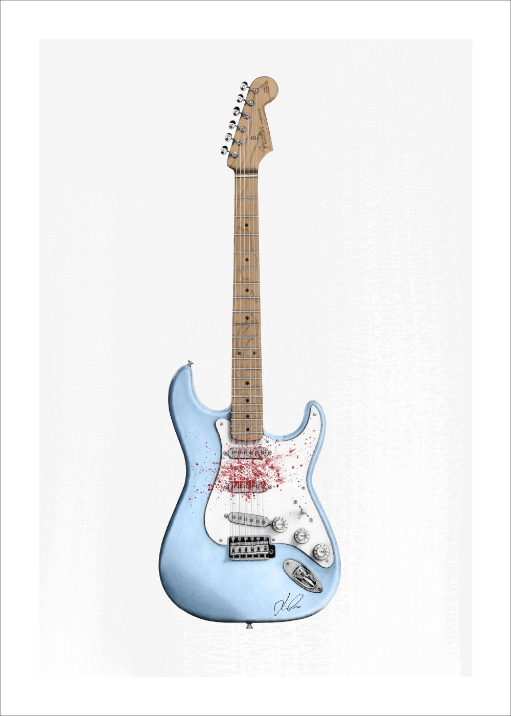 Fender Stratocaster Poster - #shop_name