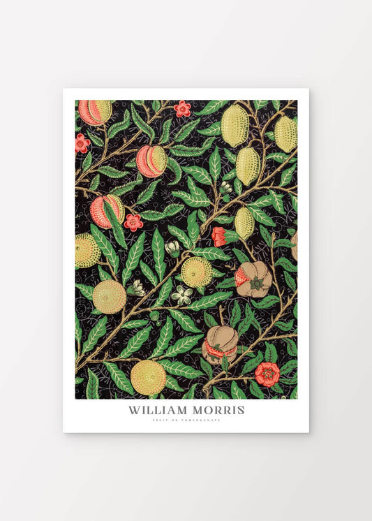 Fruit of Pomegranate 2 - William Morris Poster - shop_name