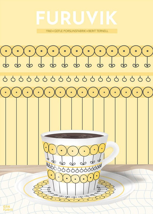 Furuvik Kaffekopp Poster - shop_name