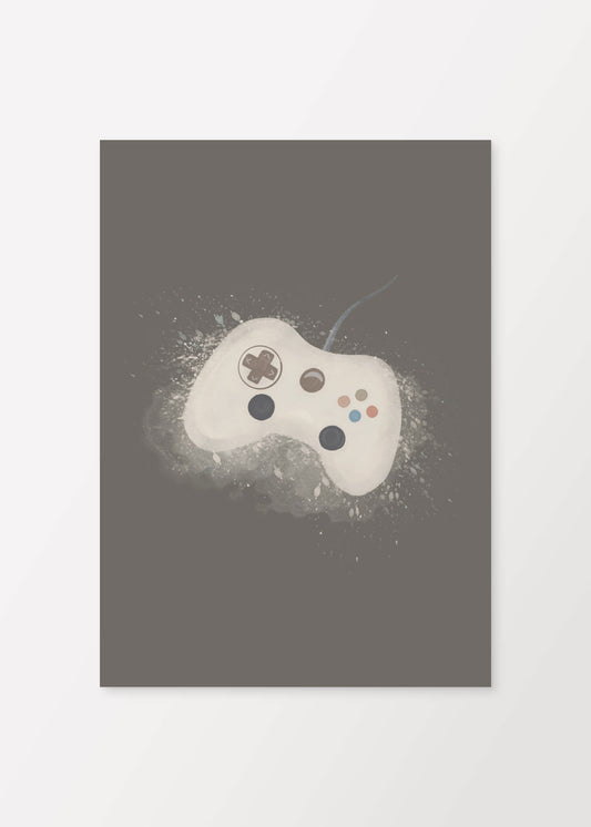 Gamer Splash Poster