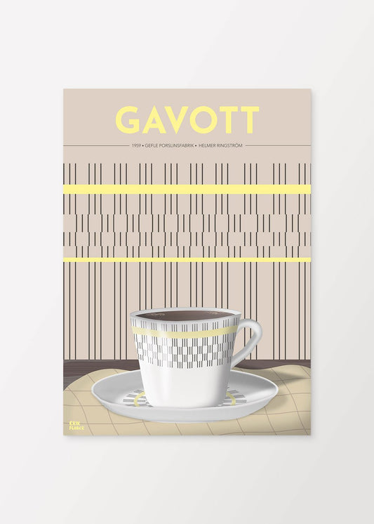 Gavott Kaffekopp Poster - #shop_name