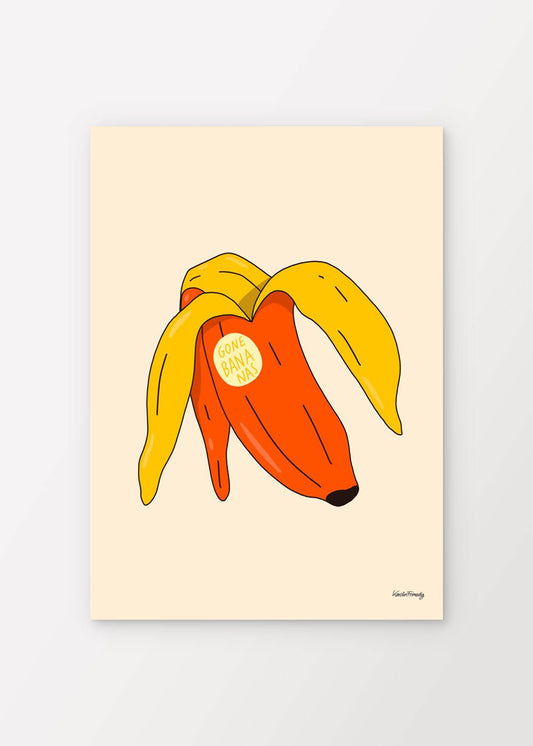 Gone Bananas Poster - shop_name