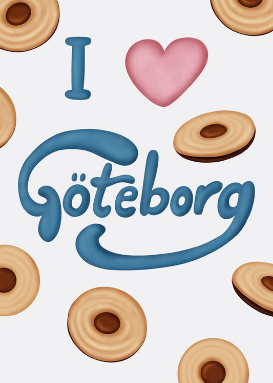 I love Göteborg Poster - shop_name